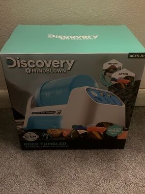 Discovery mind blown rock rumbler complete kit